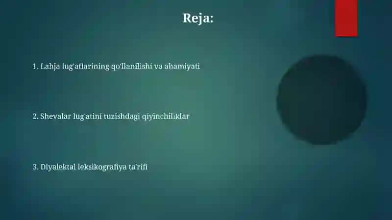 Dialektal leksigokrafiya 2