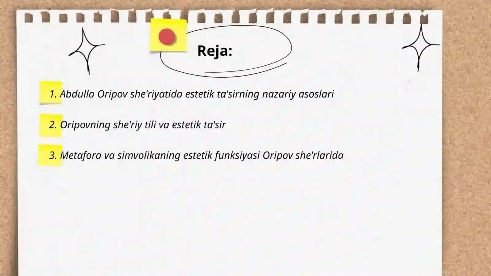 Abdulla Oripov she'riyatida estetik ta'sir masalasi 2