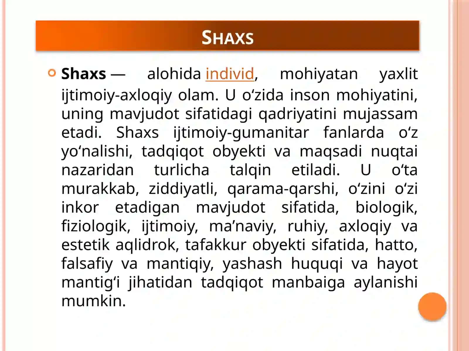 Shaxsvaharakater 2