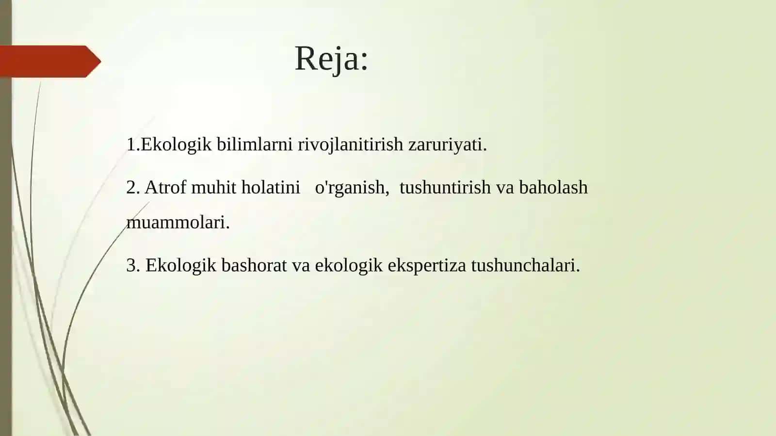 Ixtisoslashtirilgan maktabda o‘quvchilarga ekologik ta’lim-tarbiya asosida rivojlanishida innovasion texnologiyalardan foydalanish 2