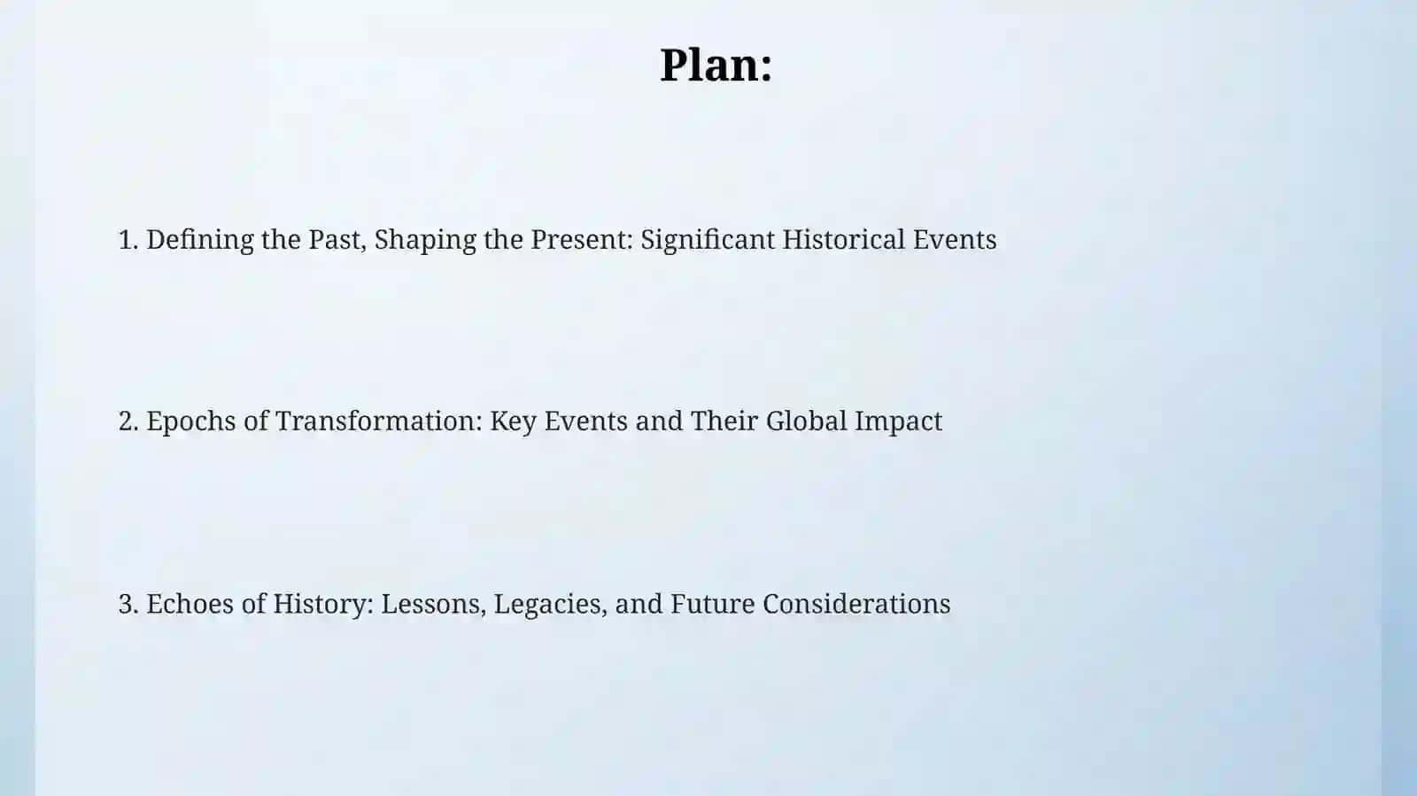 Major Historical Events 2