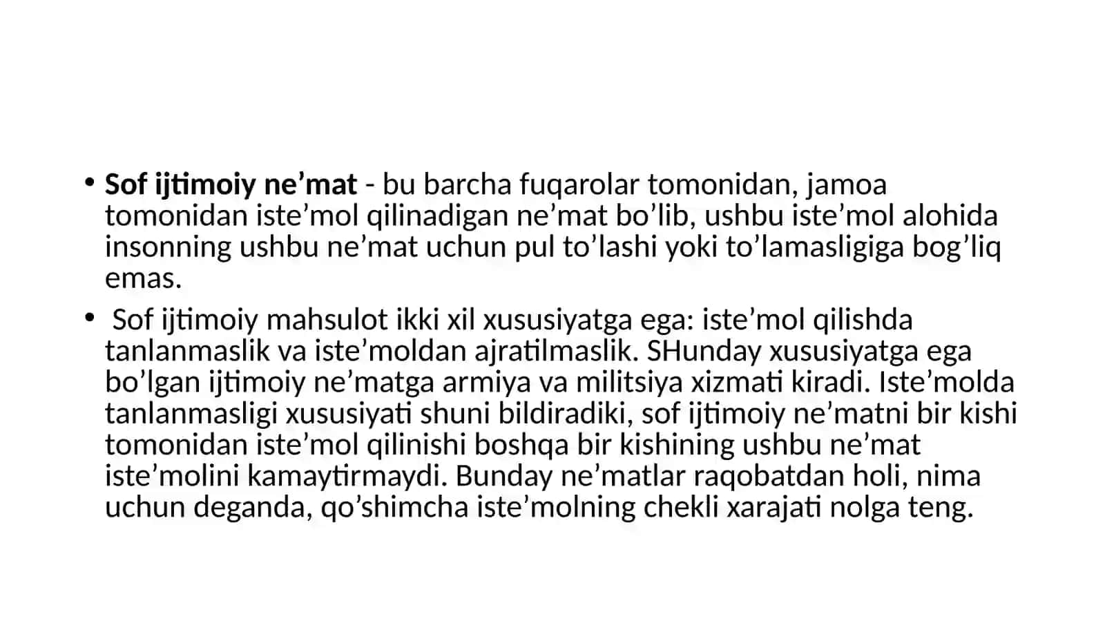 Sof ijtimoiy mahsulot 2