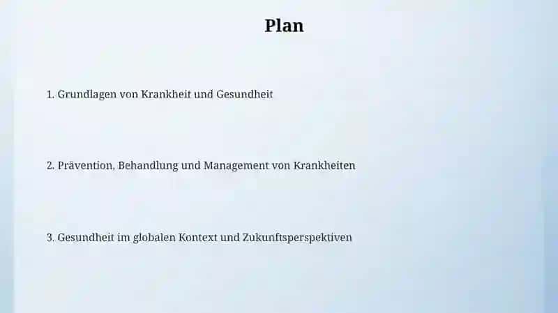 Grundlagen von Krankheit und Gesundheit 2
