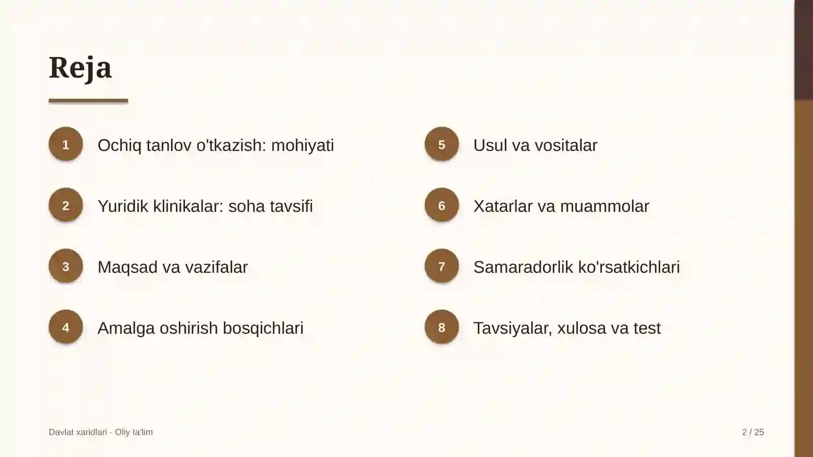 Yuridik klinikalarda ochiq tanlov o'tkazish 2