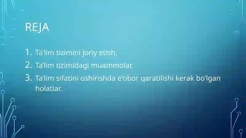 "Taʼlim global muammo sifatida" 2