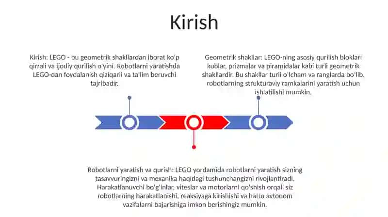 LEGO Va Geometrik Shakllardan Robot Qurish Va Yasash 2