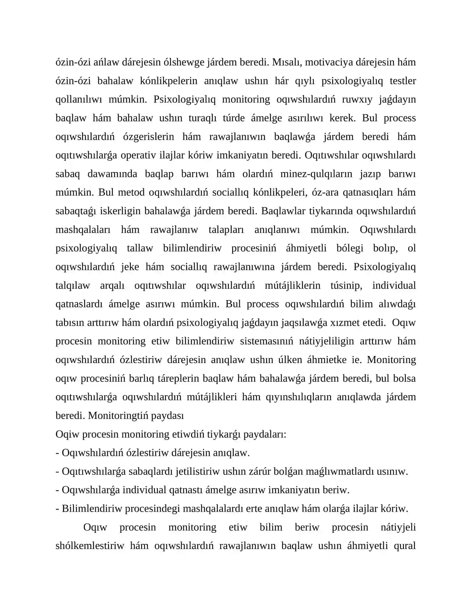 Pedagogikaliq diagnostika 2