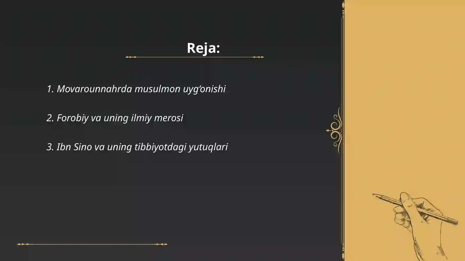 Madaniy Uyg'onish (Renessans) 2