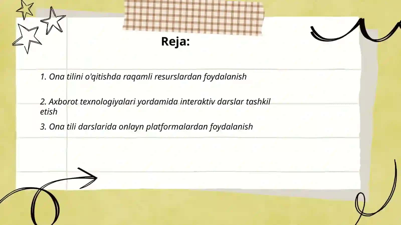 Ona tili fanini òqitishda axborot texnologiyalaridan foydalanish-pedagogik mahoratini oshirish omili ekanligi 2