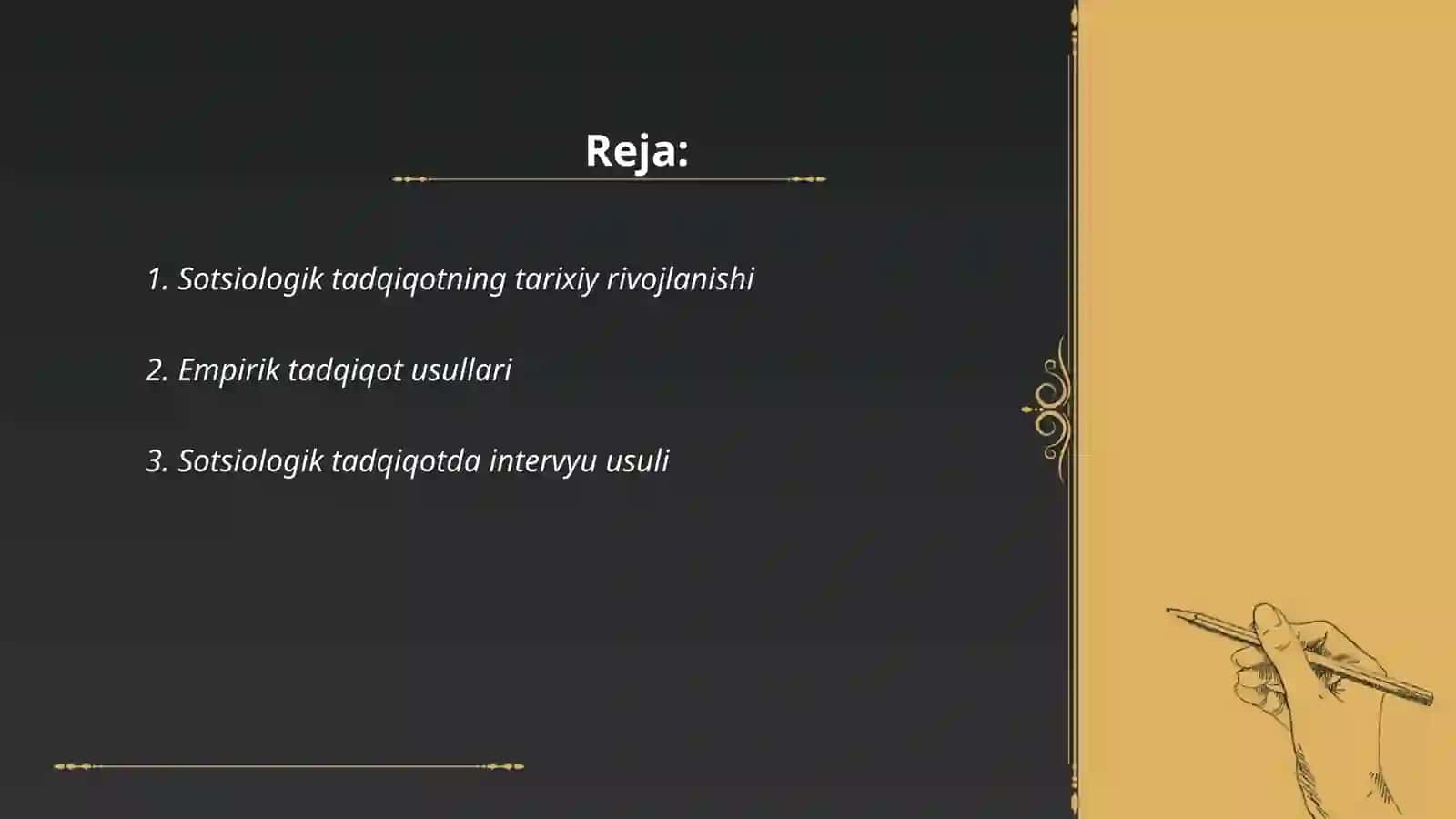 Sotsiologik tadqiqotning tarixiy rivojlanishi 2