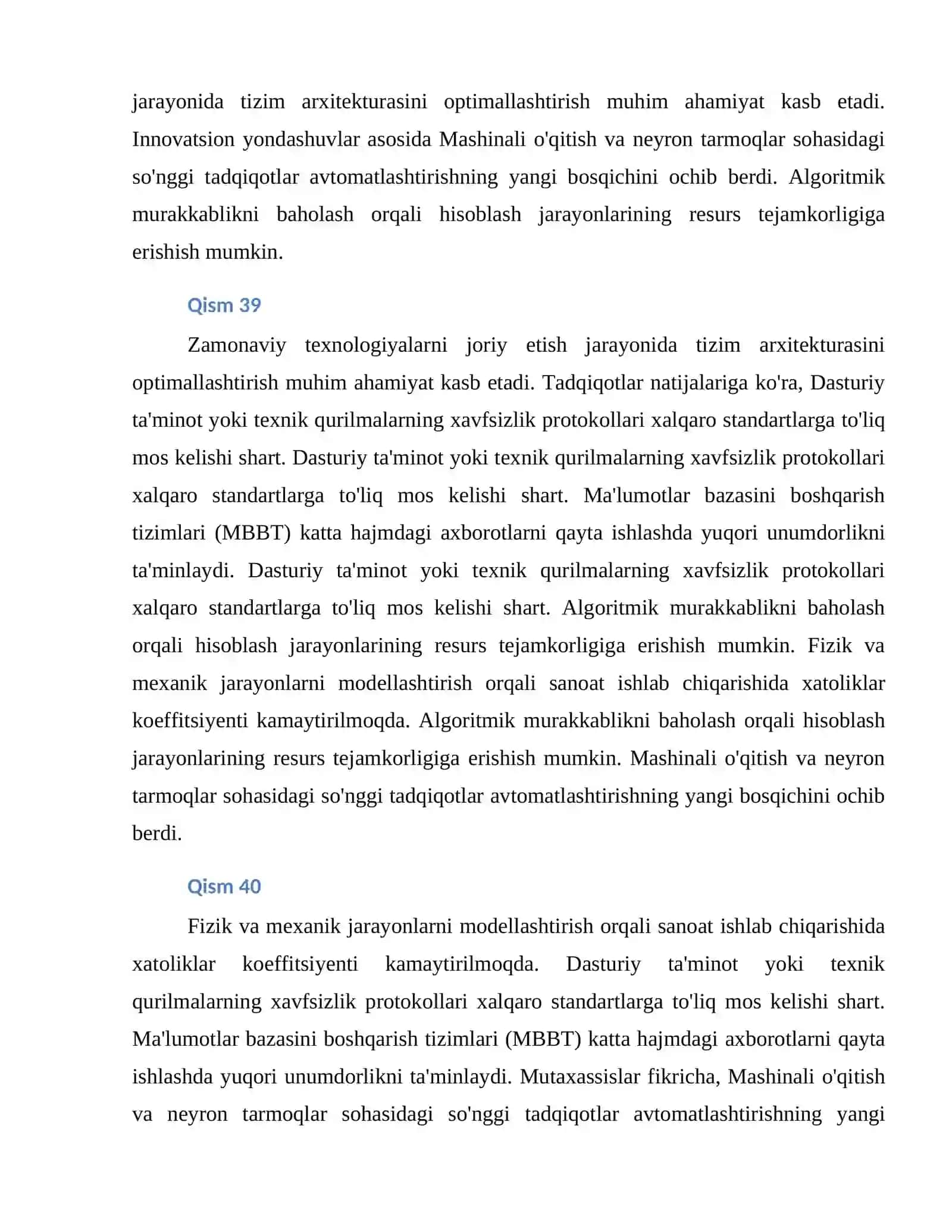 Akademik Tahlil va Yondashuv 2