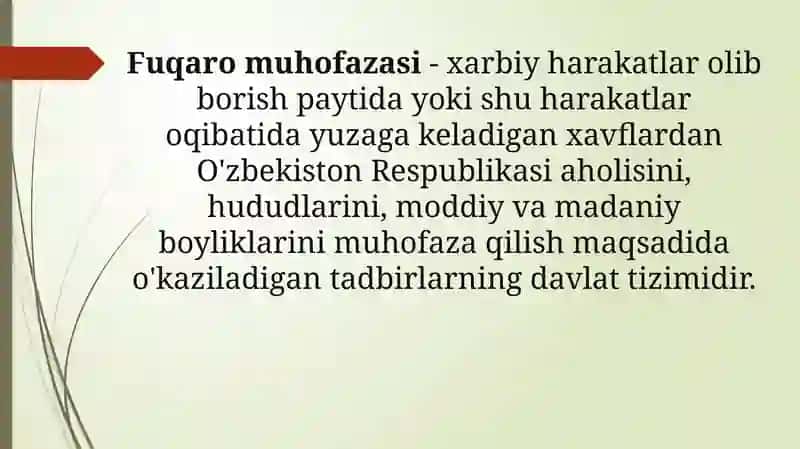 Fuqaro muhofazasi tibbiyot xizmati 2