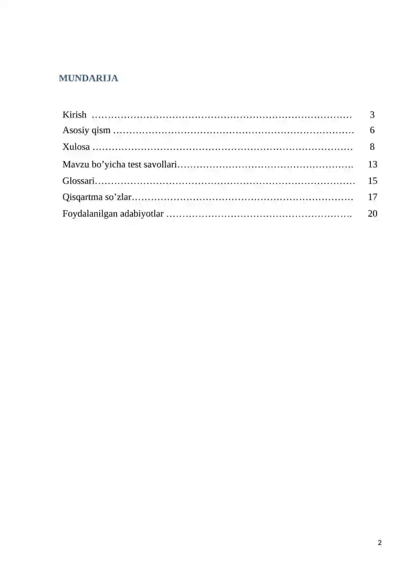 Tasvirlarni tanib olish masalalarida neyron tarmoq modellari va algoritmlari 2