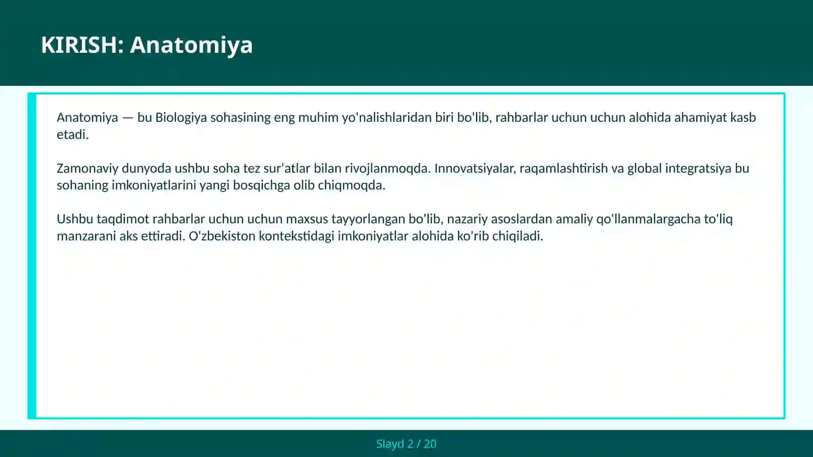 ANATOMIYA 2