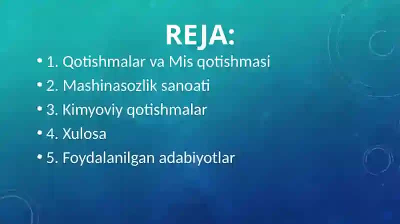 Qotishmalar 2
