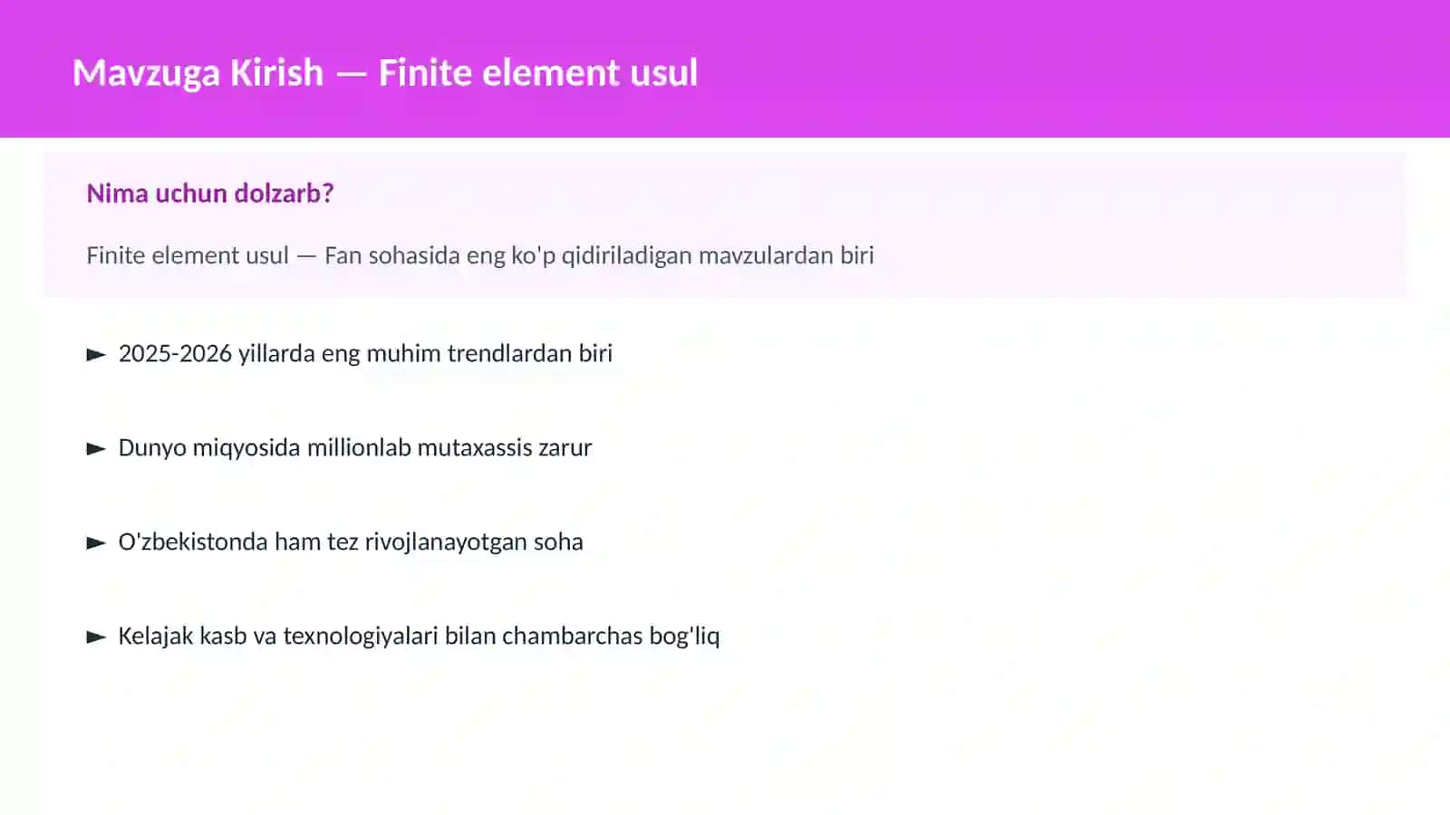 FAN | MATEMATIKA ZAMONAVIY 2