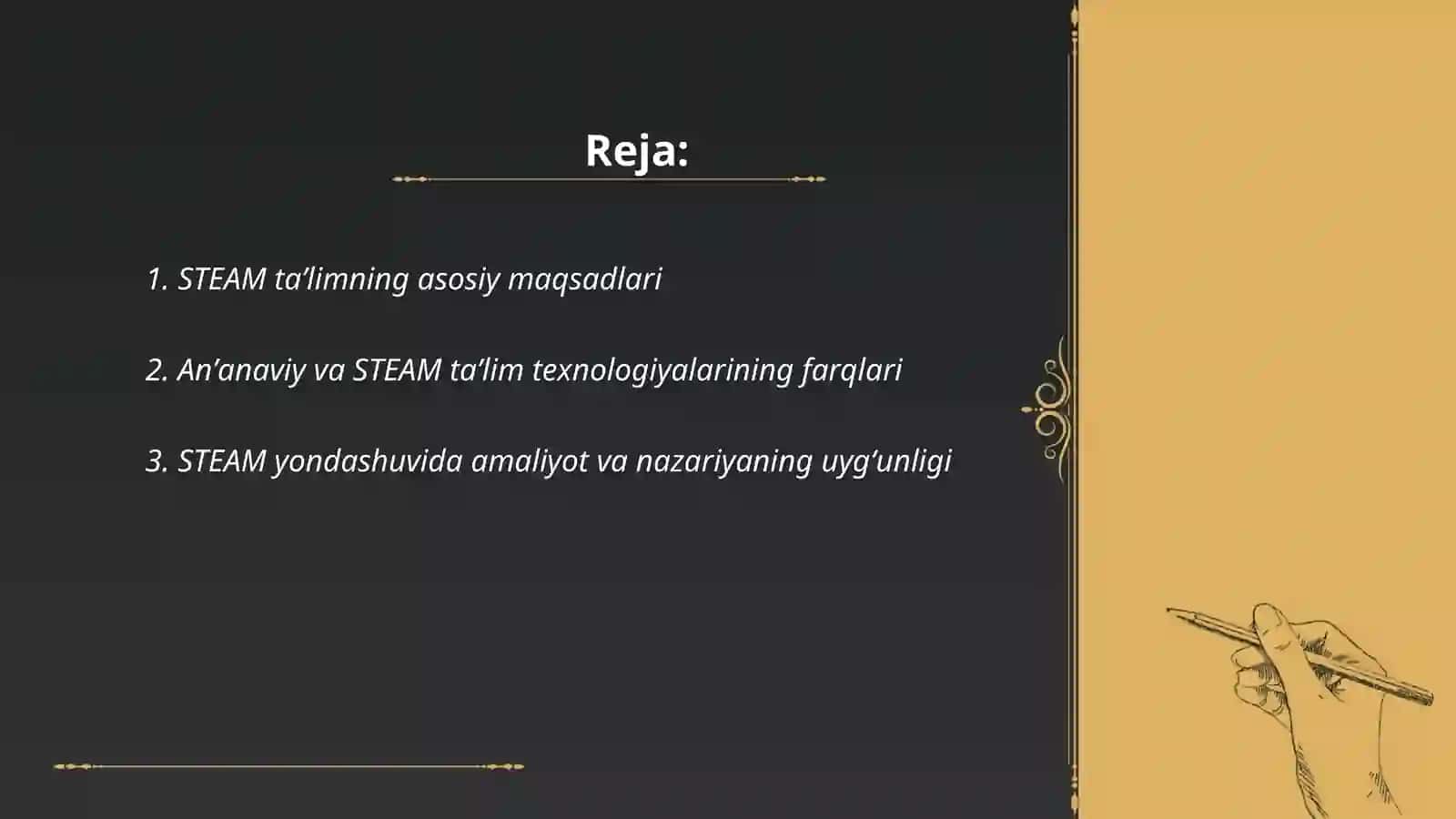 STEAM taʼlim texnologiyalarining oʻziga xos xususiyatlari 2