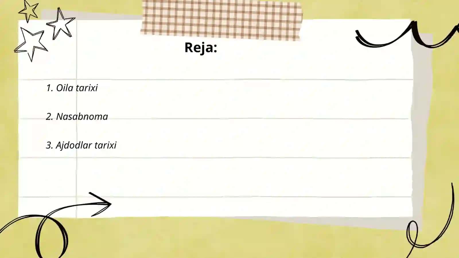 Oilaviy shajara 2