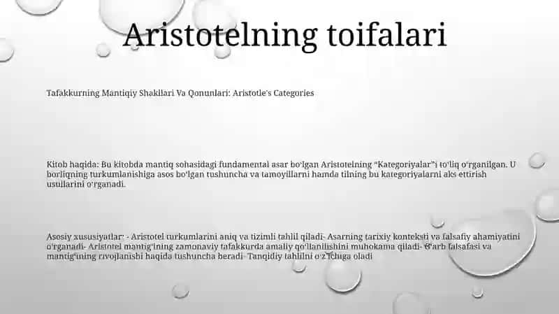 Tafakkurning Mantiqiy Shakllari Va Qonunlari 2