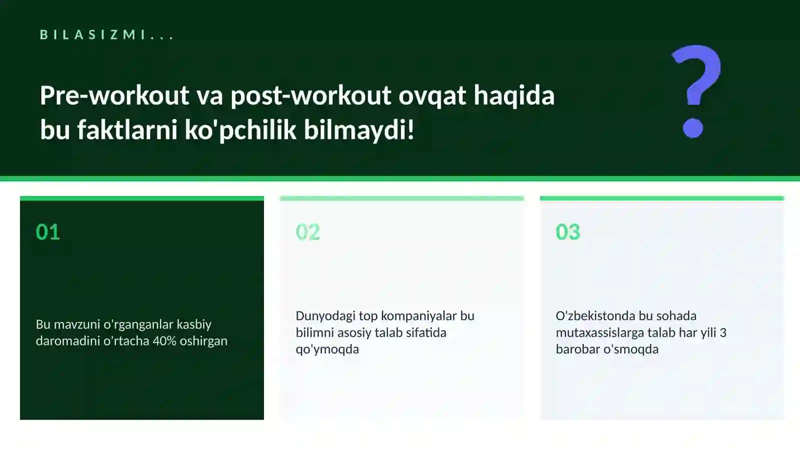SPORT VA JISMONIY TAYYORGARLIK 2