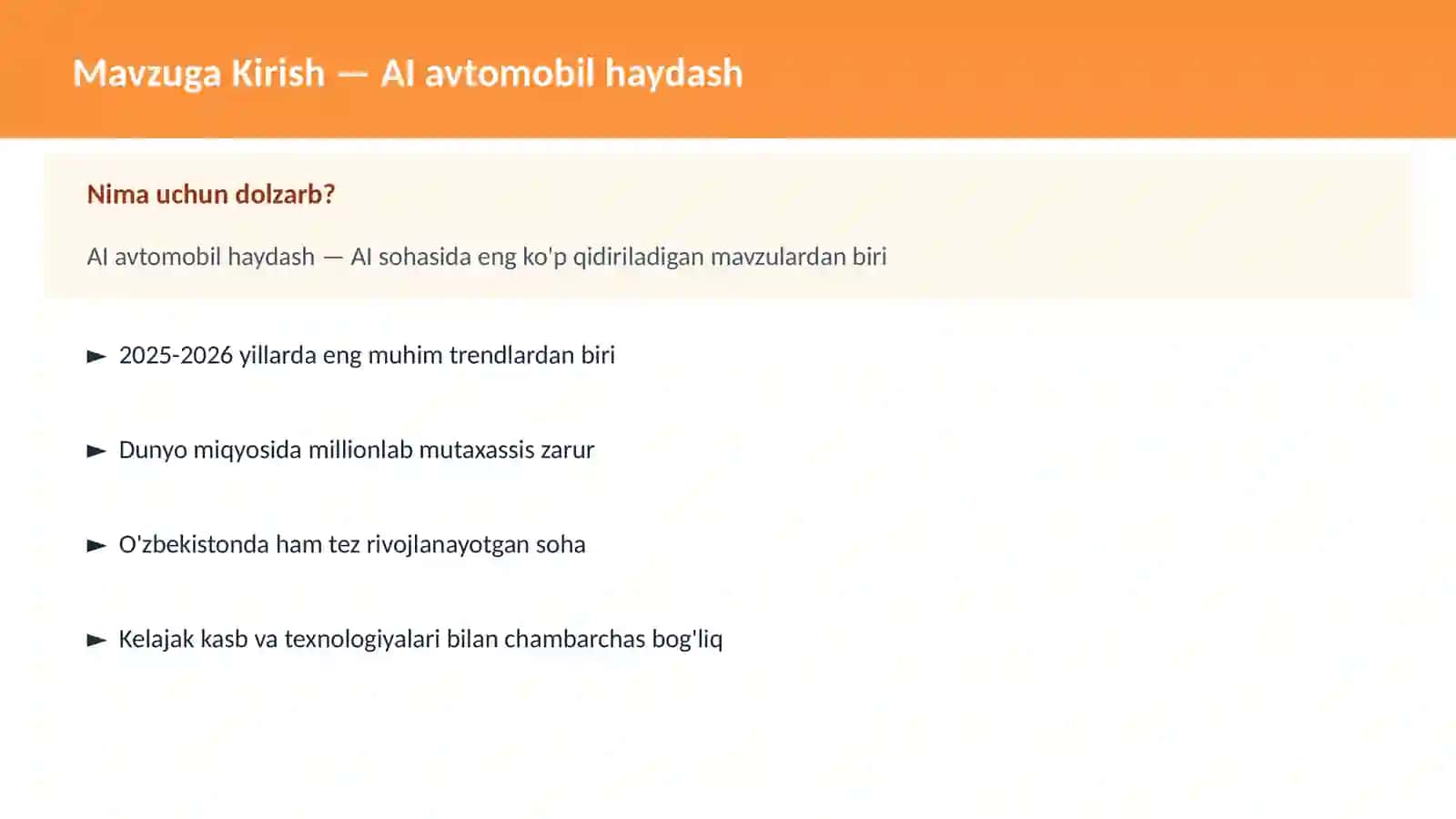 AI AMALIY SOHALARDA 2