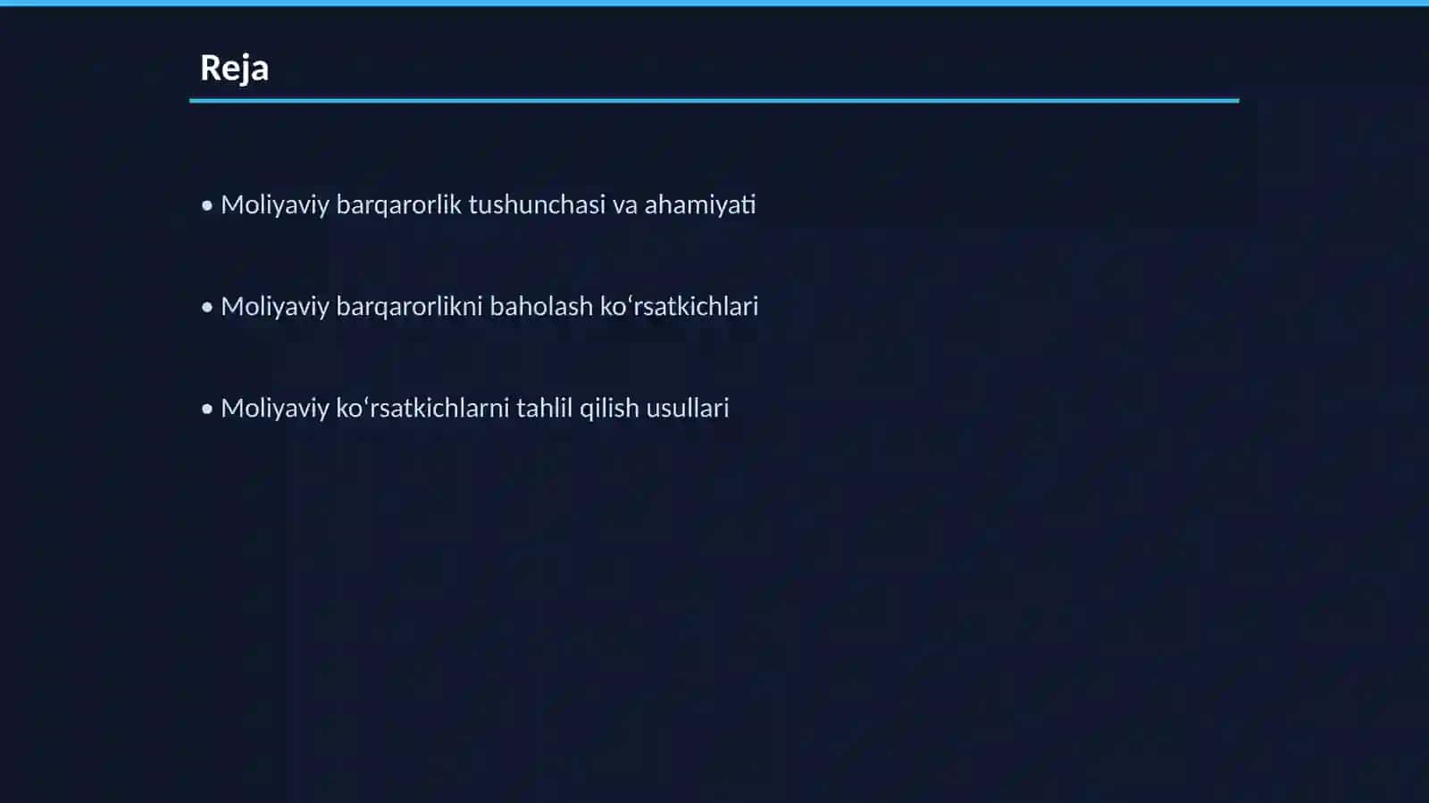 Biznes subyektlarning moliyaviy barqarorligi: baholash, ko‘rsatkichlari, oshirish yo’llari 2