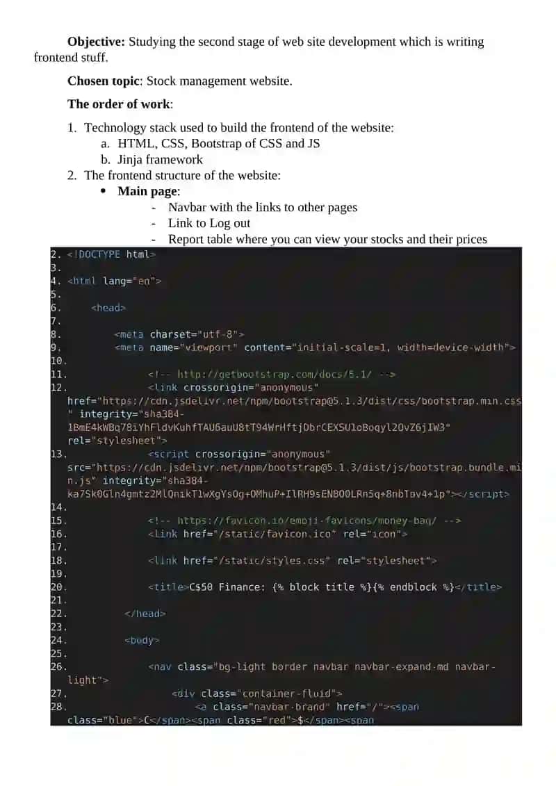 Introduction to Web Programming 2