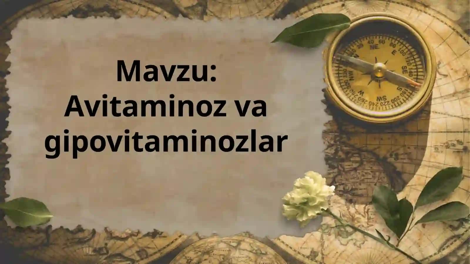 Avitaminozvagipovitaminozlar 2