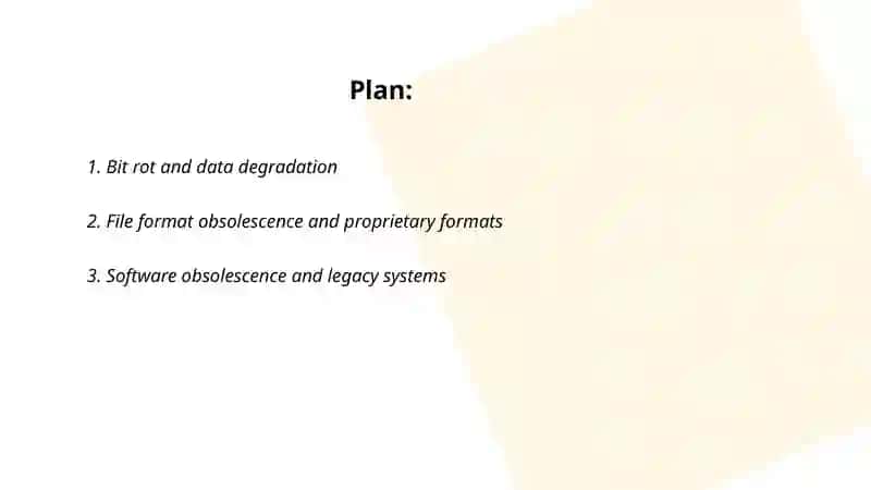 Bit Rot and Data Degradation 2