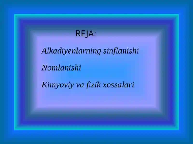 Diyenuglevodorodlar alkadiyenlar 2