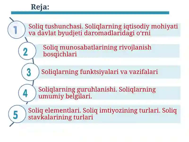 Soliqlarning iqtisodi mohiyati 2