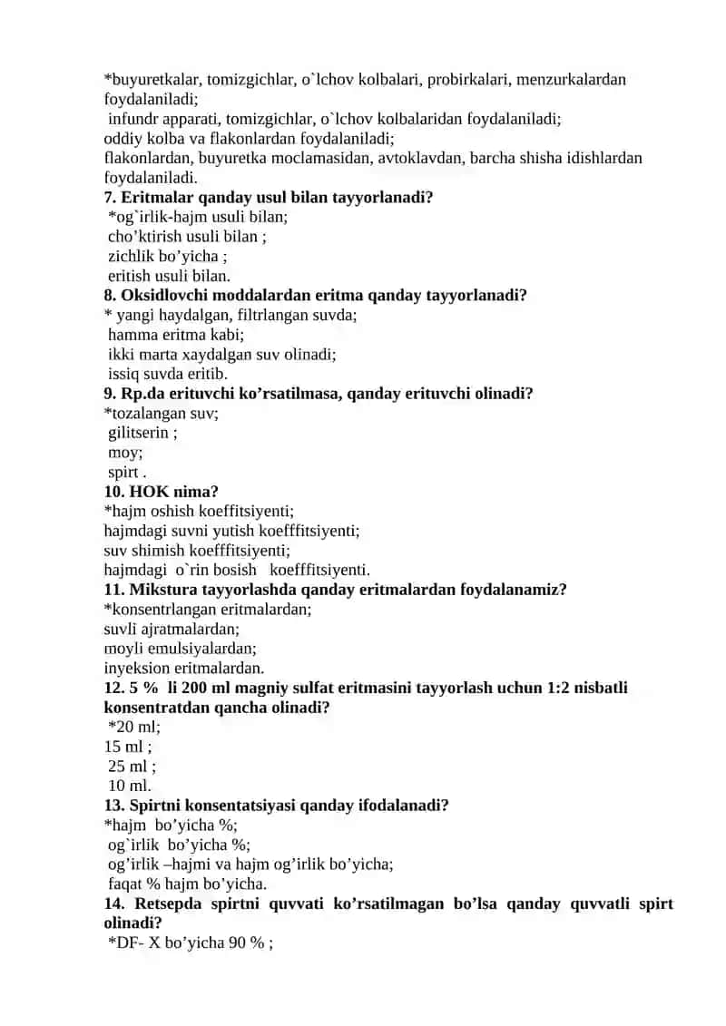 Eritmalardagi konstratsiyani tushuning 2