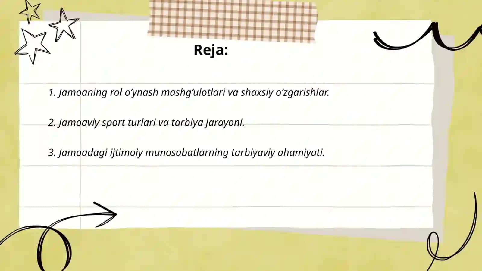 Jamoaning shaxs tarbiyasiga taʼsiri 2