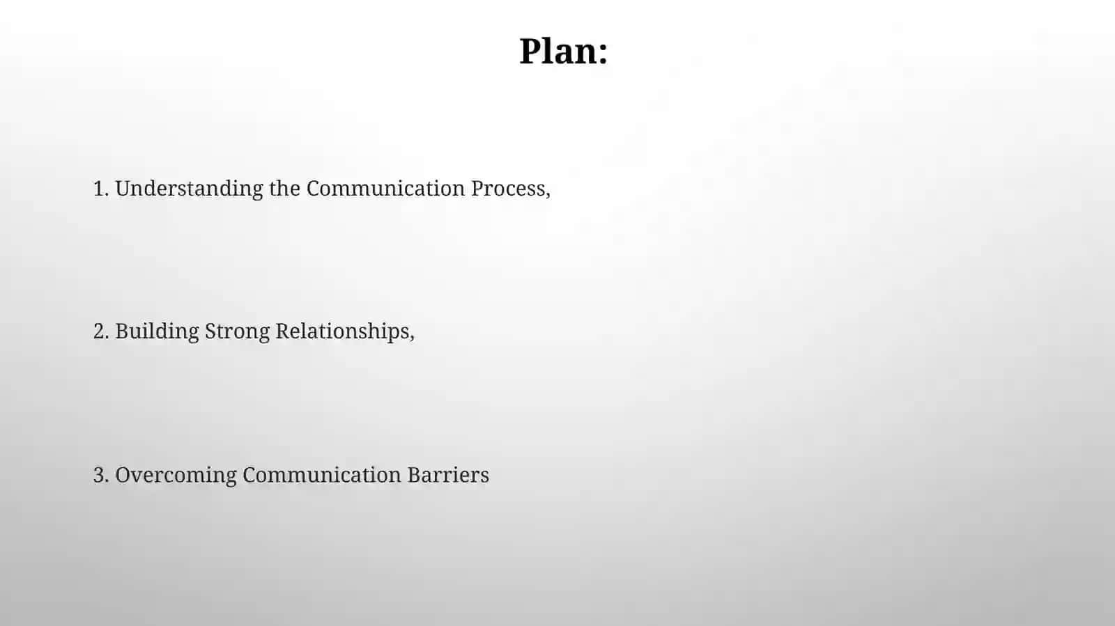 Interpersonal communication 2