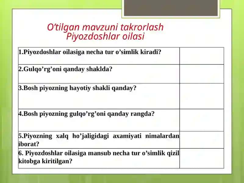 BUG'DOYDOSHLAR 2