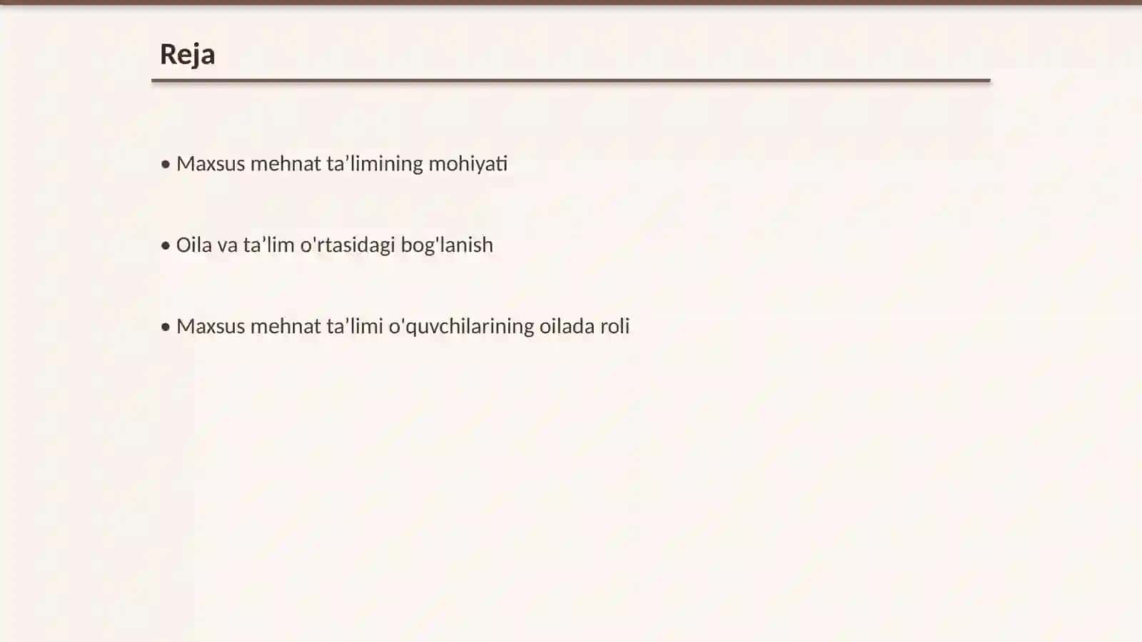 Maxsus mehnat taʼlimi maktab oʻquvchilarini oilaga tayyorlash 2