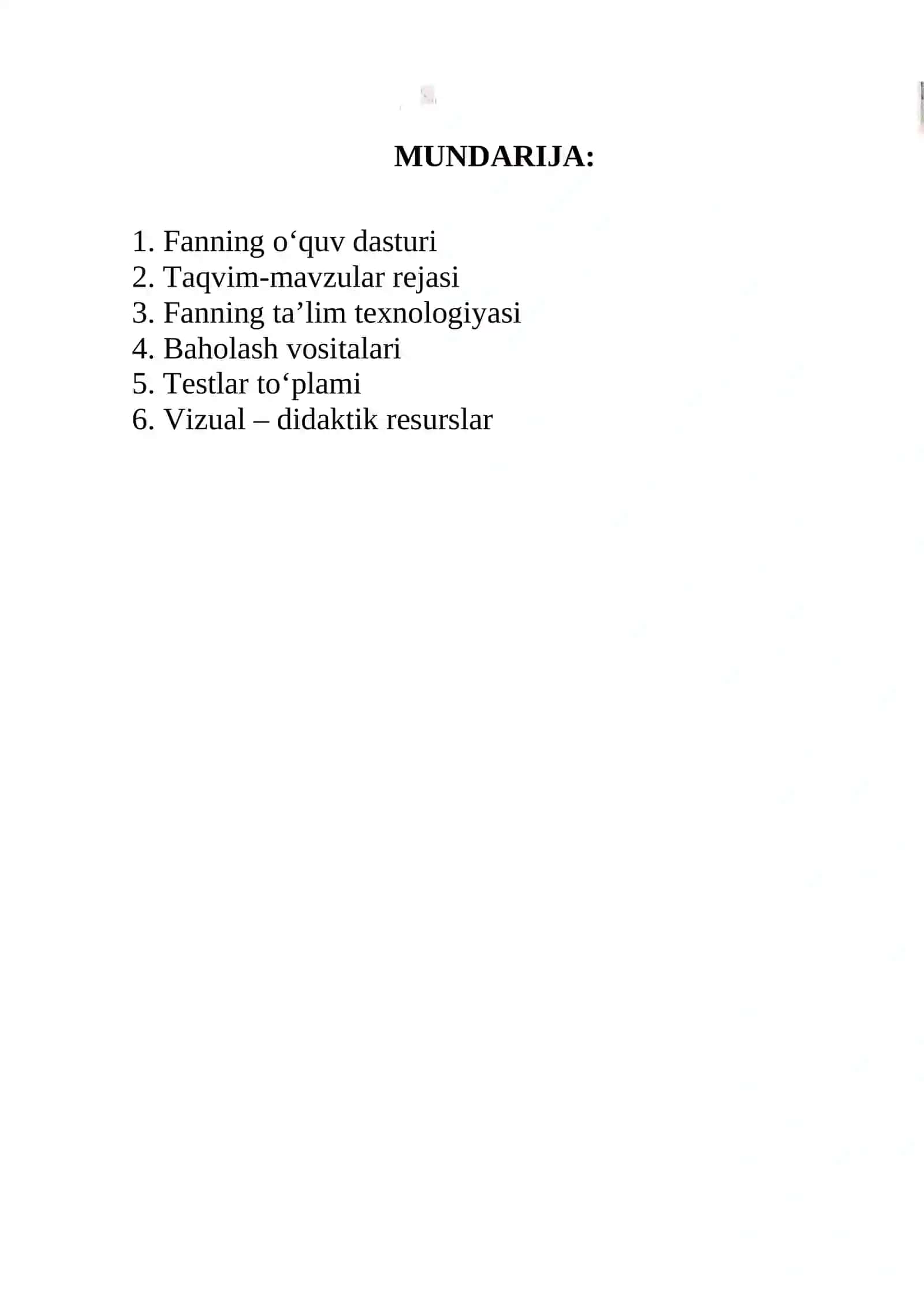 Tarmoq texnologiyalari (o‘quv amaliyoti) fanidan o'qitish materiallari to'plami 2