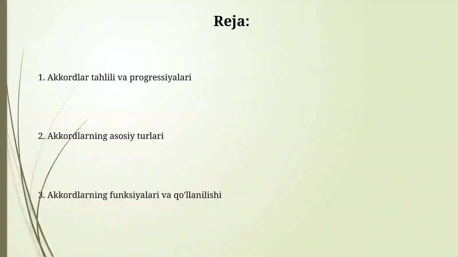 Akkordlar vaularningnazariyoti 2