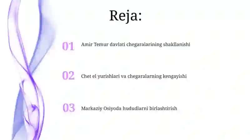 Amir Temurning davlat chegaralarini mustahkamlashi 2