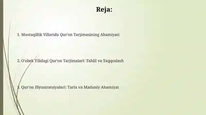 Qur'on Tarjimalari 2