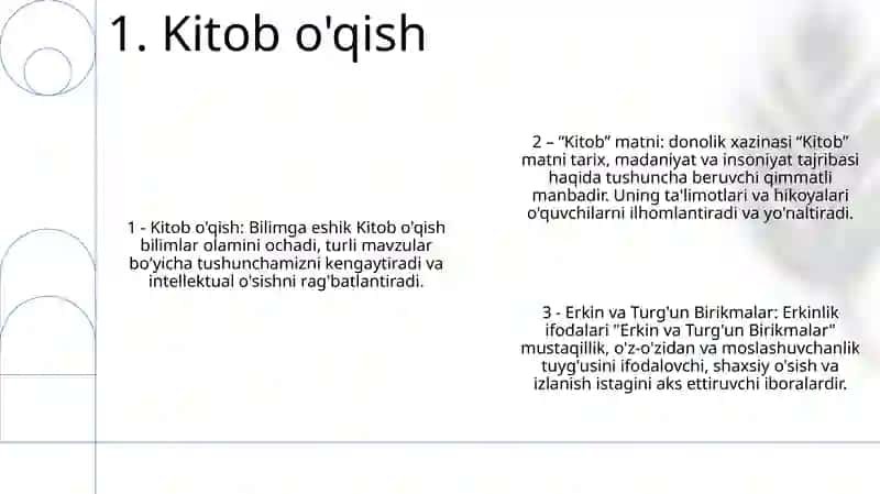 Kitob Mutolaasi 2