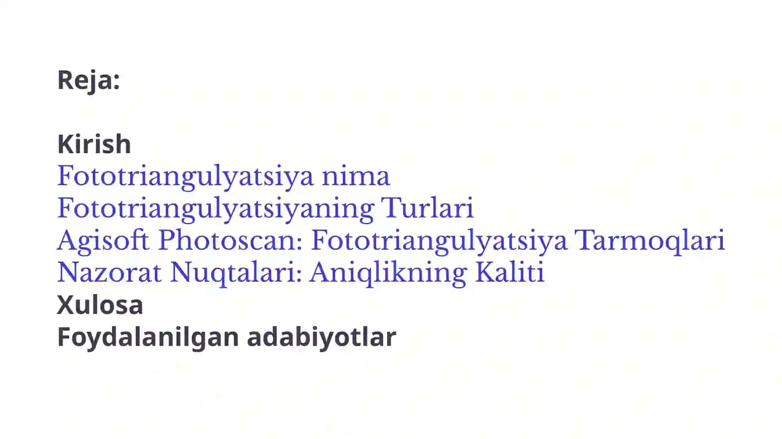 Fototriangulyatsiya. 2
