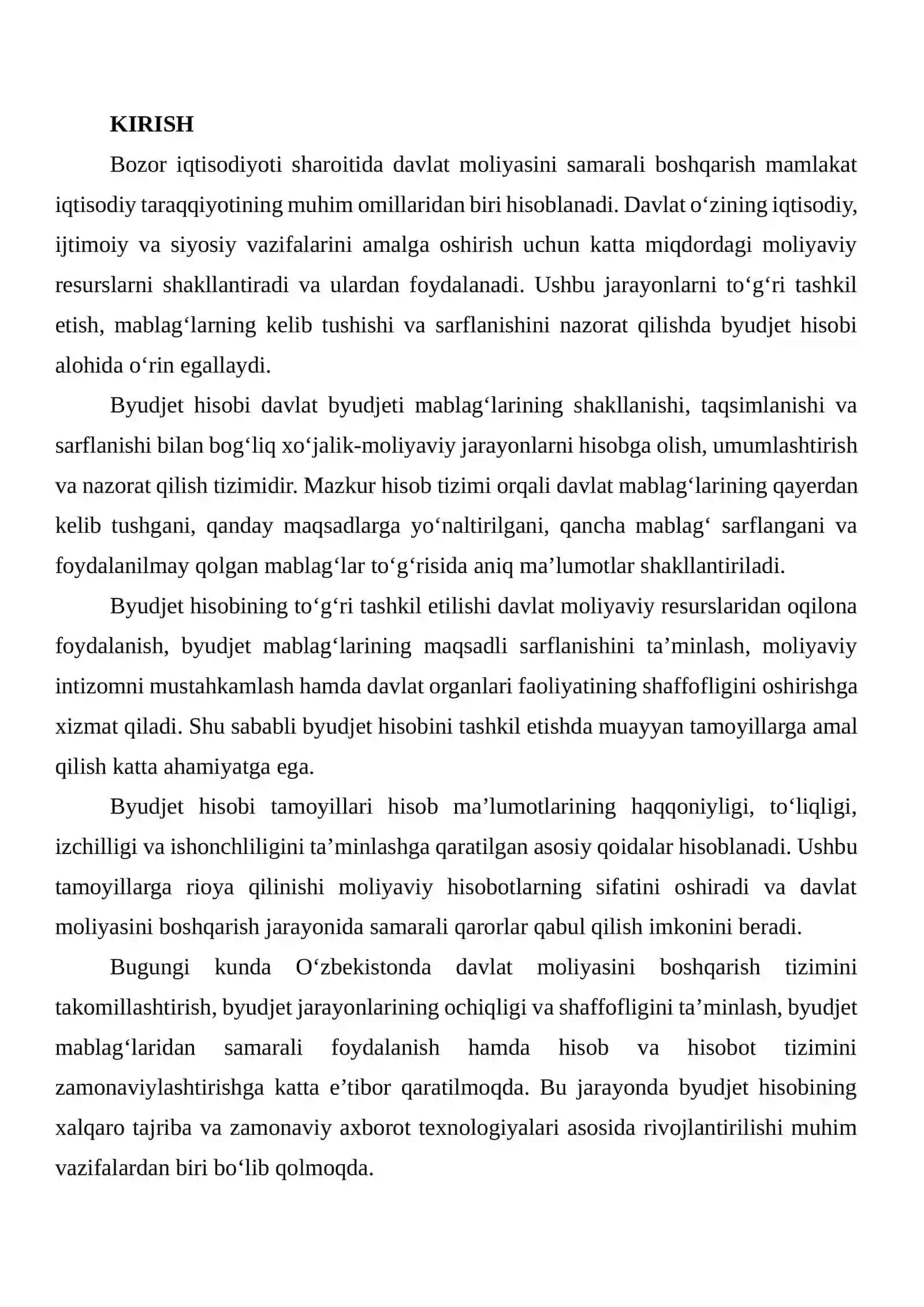 BYUDJET HISOBINING ASOSIY TAMOYILLARI VA ULARNING AMALIY AHAMIYATI 2