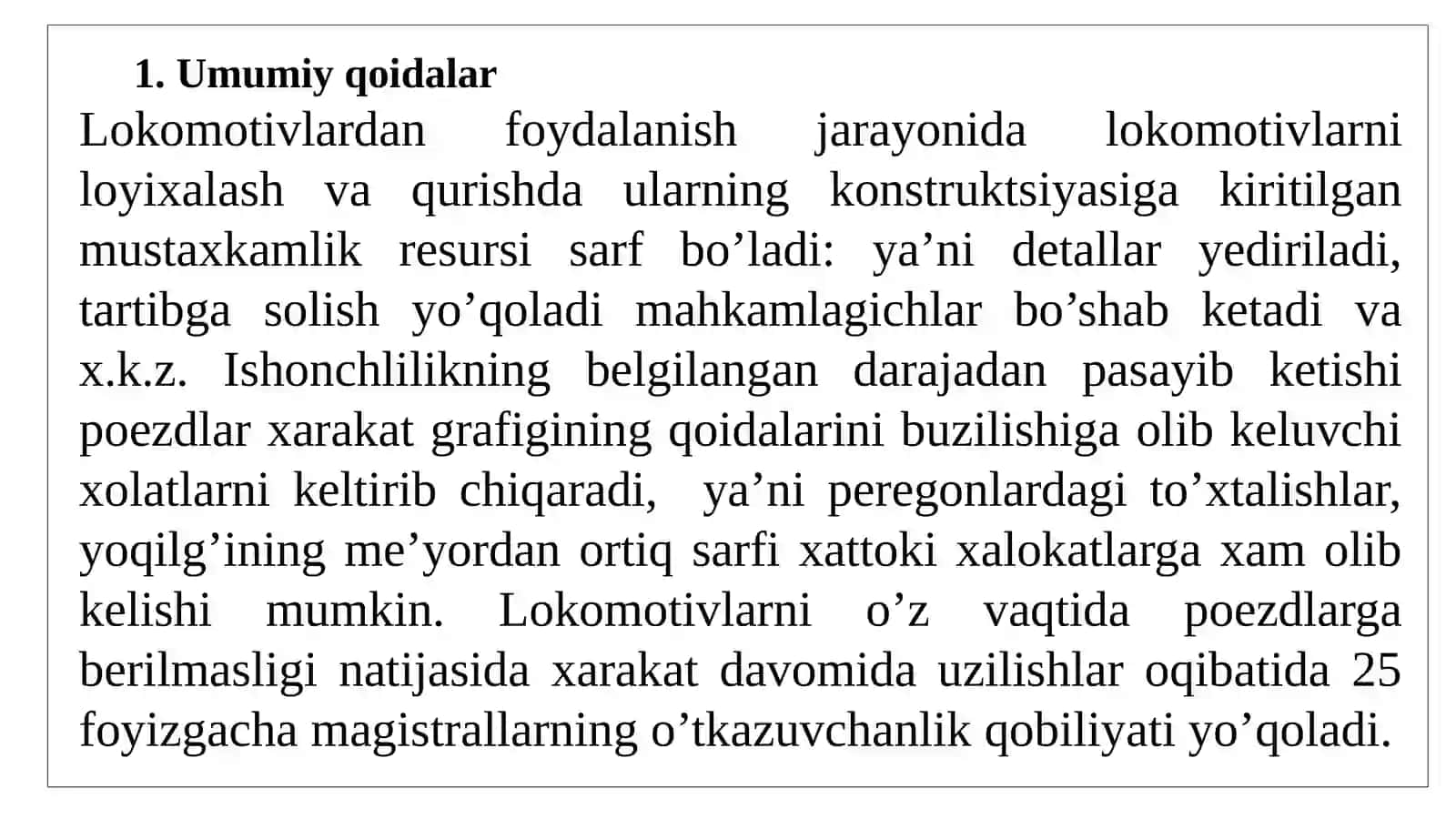 LOKOMOTIVLARGA TEXNIK XIZMAT KO’RSATISH 2