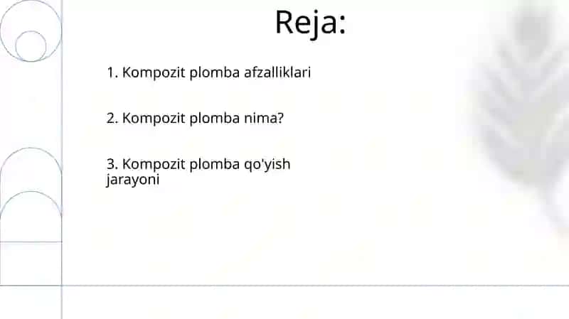 Kompozit plomba ashyolari haqida 2