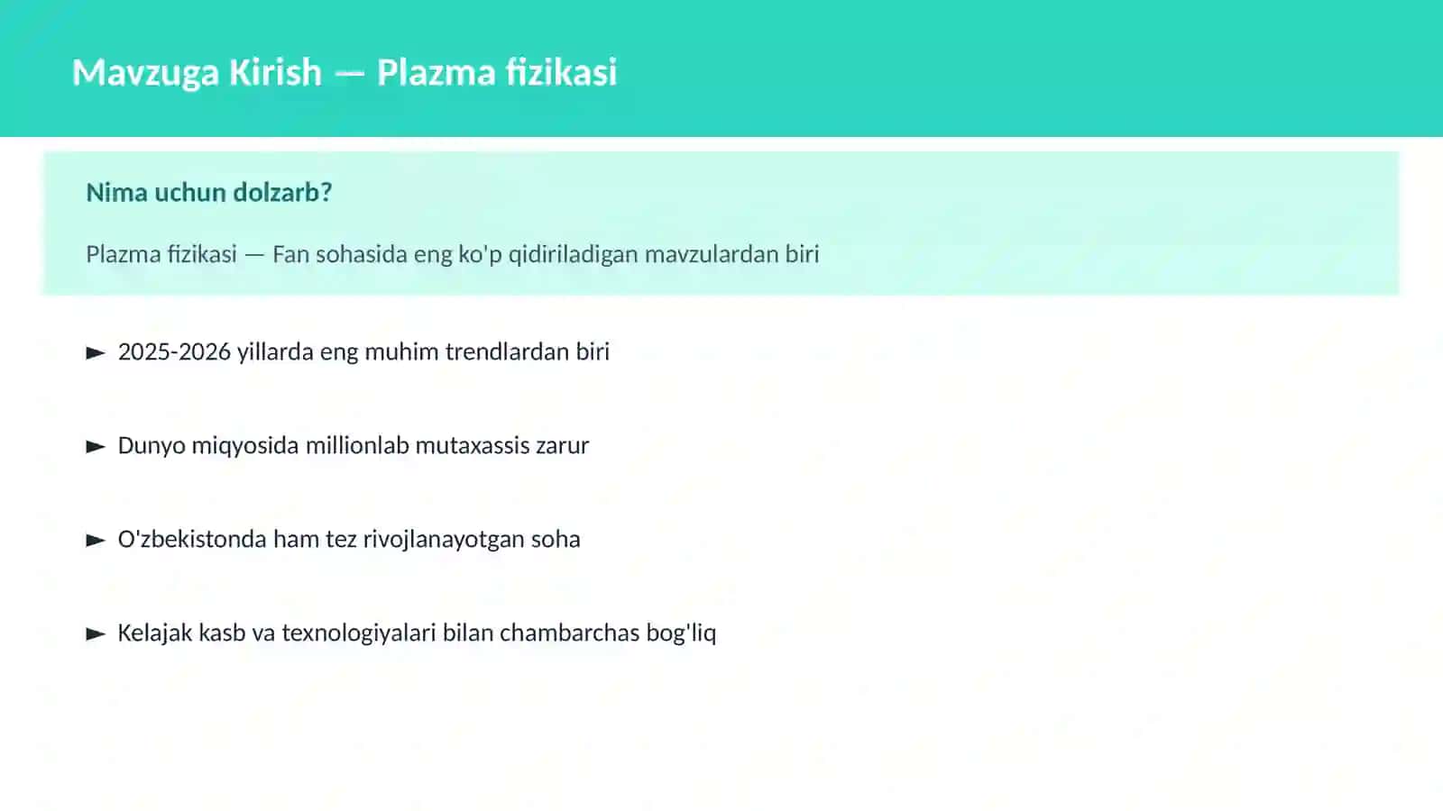 Plazma fizikasi 2