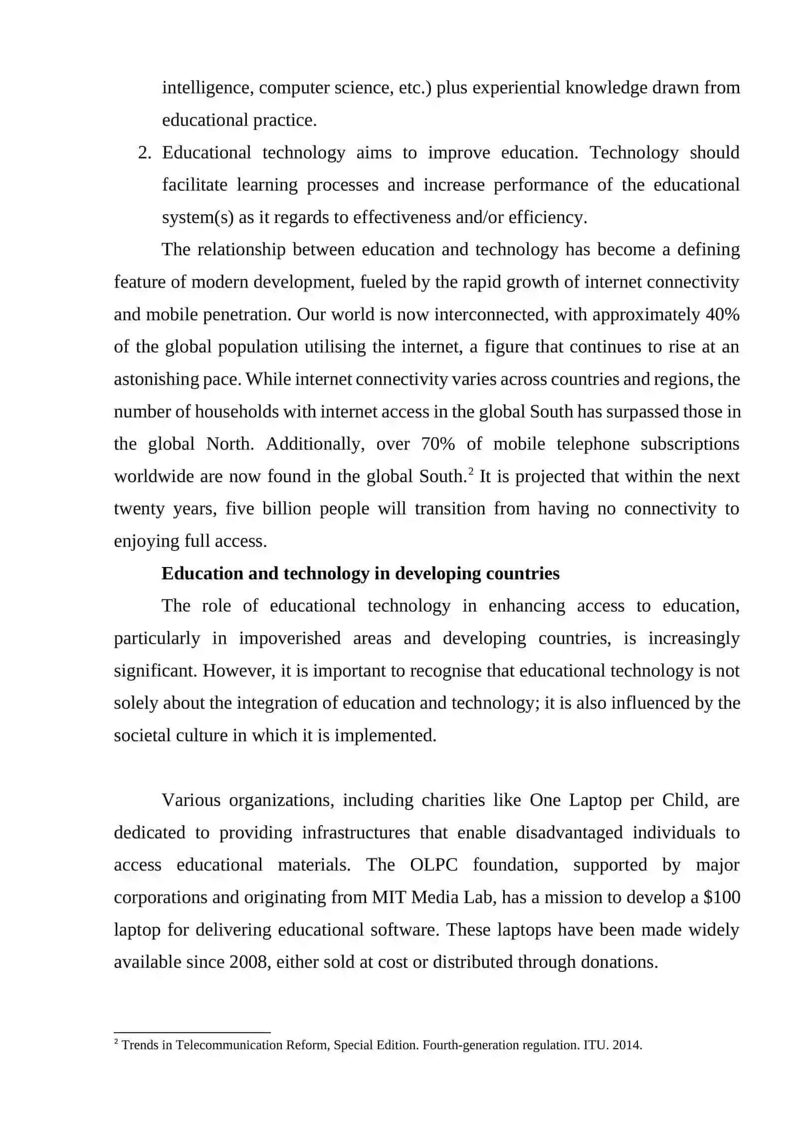 EDUCATION AND TECHNOLOGY 2