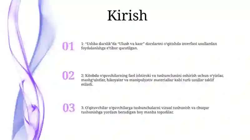 4-Sinf Matematika Darsligida "Ulush Va Kasr"Tushunchalarini O‘Rgatishda Interfaol Metodlardan Foydalanish 2