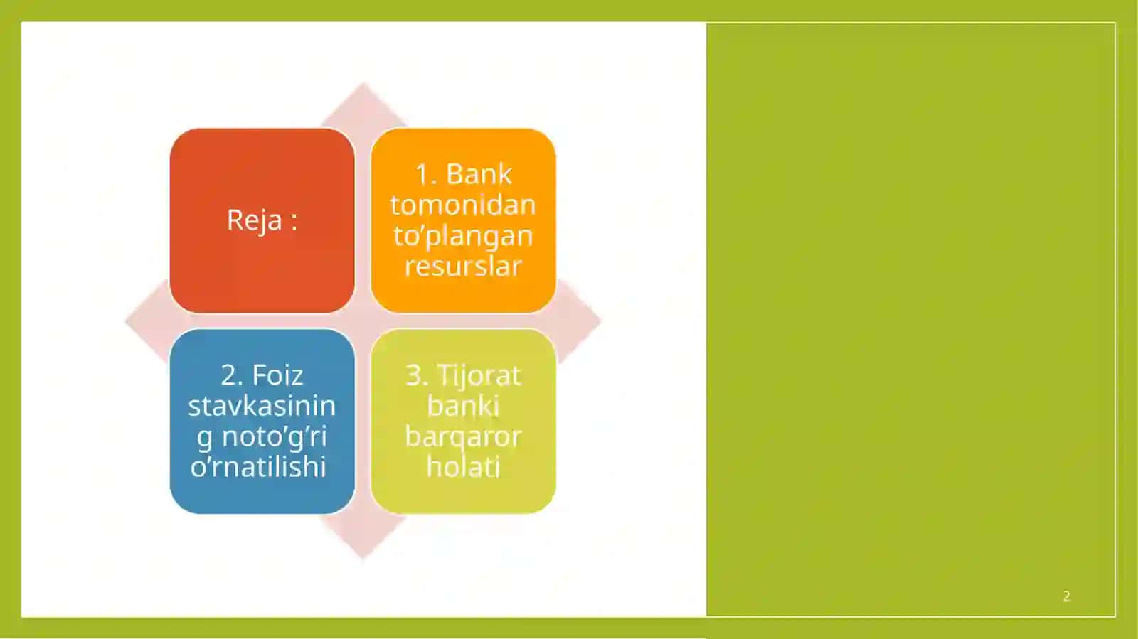 bank aktiv va passivlarini boshqarishning xorij tajribasi 2