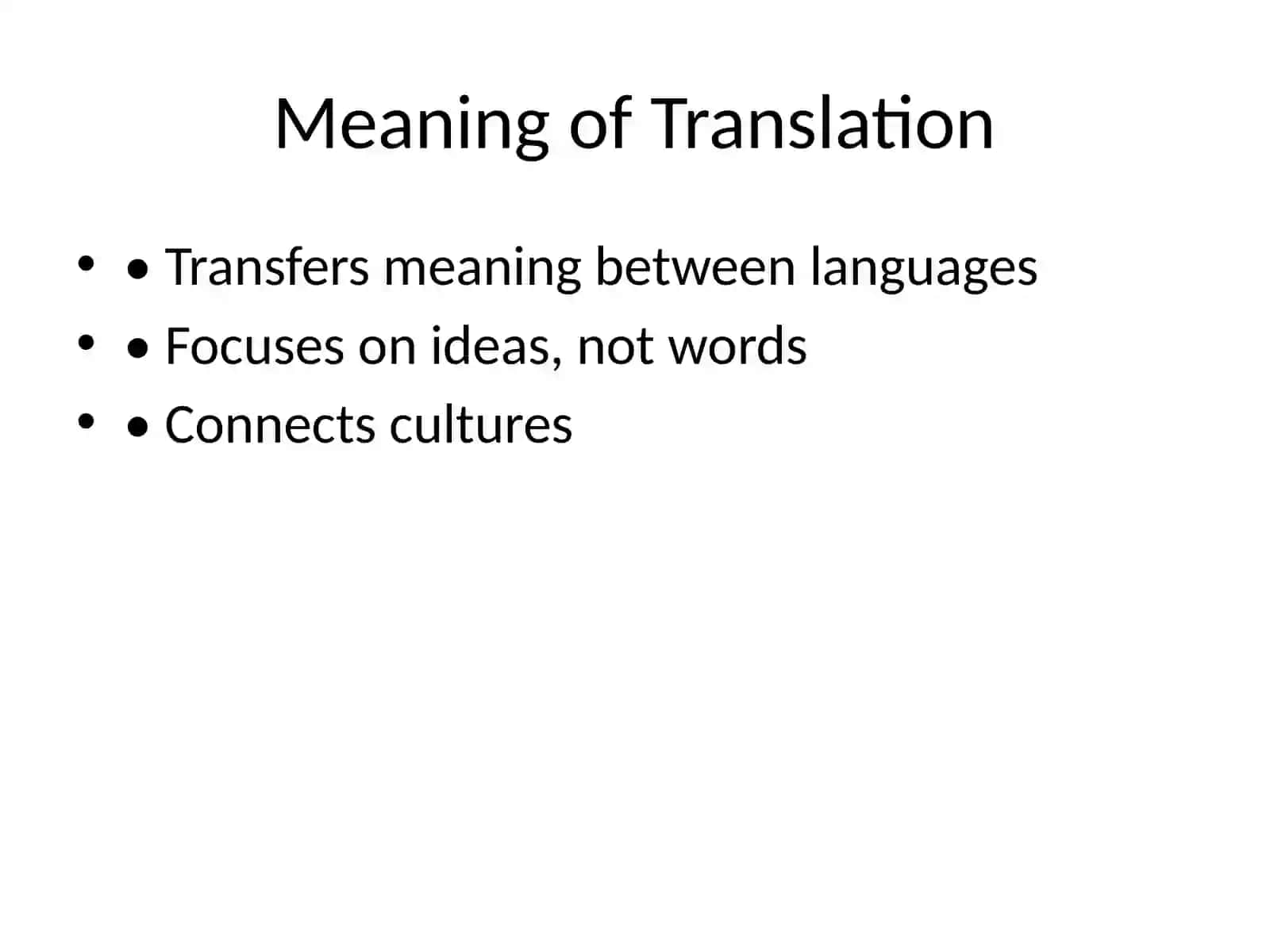 Written Translation Concepts 2